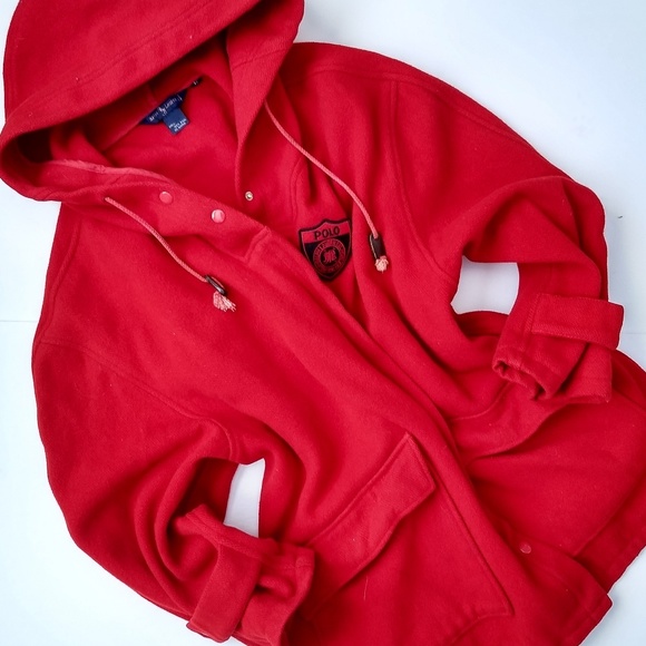 Polo Ralph Lauren Jackets & Blazers - Vintage Ralph Lauren Polo Wool Coat Emblem Logo L